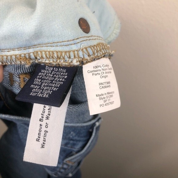 Madewell Retro Crop Raw Hem Bootcut Jeans Size 26 - Picture 11 of 12